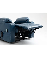 Clihome Lounge chair lift chair relax sofa chair sitting room furniture sitting room power supply elderly electric lounge chair (180 degree lying flat