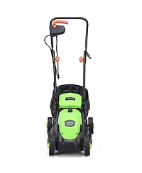 Sugift 13 Inch Electric Push Lawn Corded Mower with Grass Bag