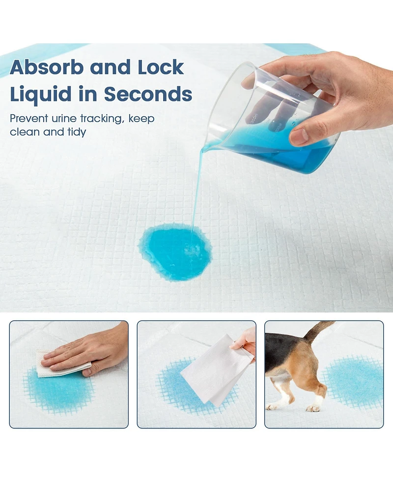 Cozito Puppy Pads 150 Count 24x36 in 6 Layer Leak Proof