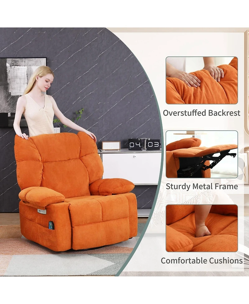 Dyhome Faux Leather Upholstered Dining Chairs Set of 2, Modern Design Side With Metal Leg and Back