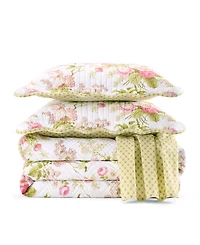 Waverly Emma's Garden Cotton 4-Pc. Quilt Set