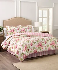 Waverly Forever Peony Cotton Comforter Set