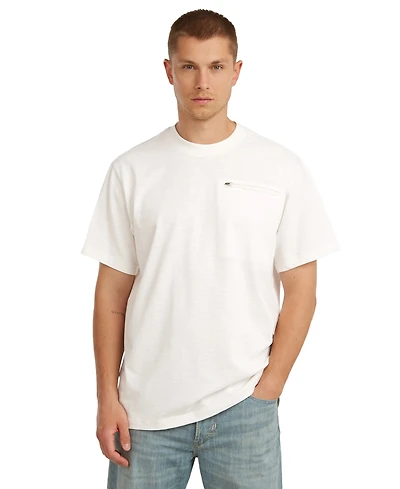 G-Star Raw Men's Crewneck Zip Pocket T-Shirt