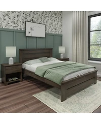 Max & Lily Farmhouse Queen Panel Bed