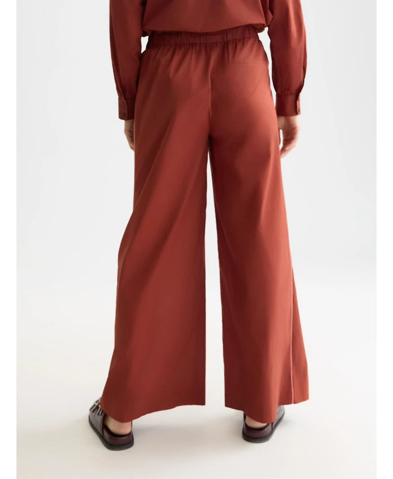 Scotch & Soda Women's and Cotton Voile Pull On Beach Pant