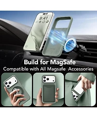 Gonez Magnetic for iPhone 17 Pro Max Case, Compatible with MagSafe, Liquid Silicone Anti-Scratch Shockproof Protective Phone Case