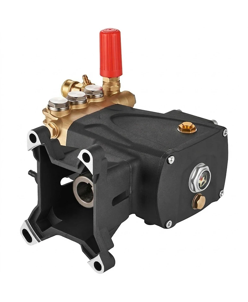 Sugift Pressure Washer Pump, 4400 Psi, 1" Shaft Triplex Plunger for Power Washers