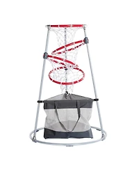 Kaplan Early Learning Company 4-Hoop Basketball Play Set with Storage Bag