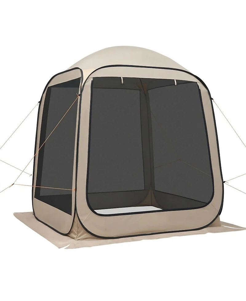 Inolai Pop Up Screen House Tent with Carry Bag for Outdoor Activities