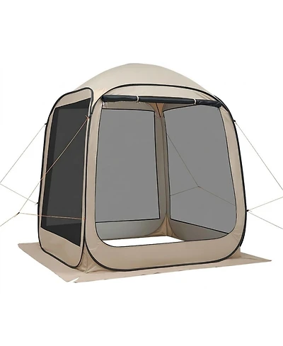Inolai Pop Up Screen House Tent with Carry Bag for Outdoor Activities