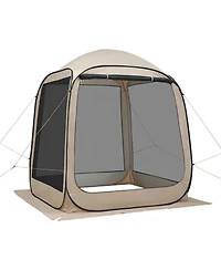 Inolai Pop Up Screen House Tent with Carry Bag for Outdoor Activities