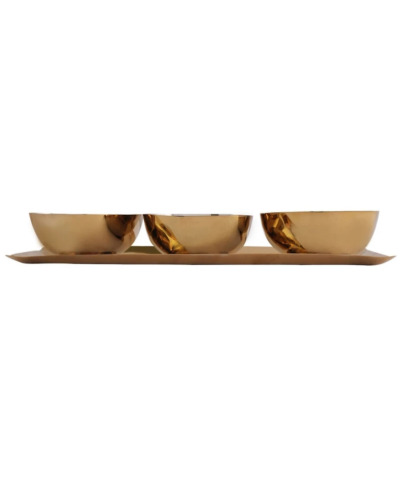 Godinger Auburn 4-Pc. Serveware Set
