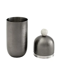 Godinger Temari Hammered Gunmetal 24 oz. Cocktail Shaker