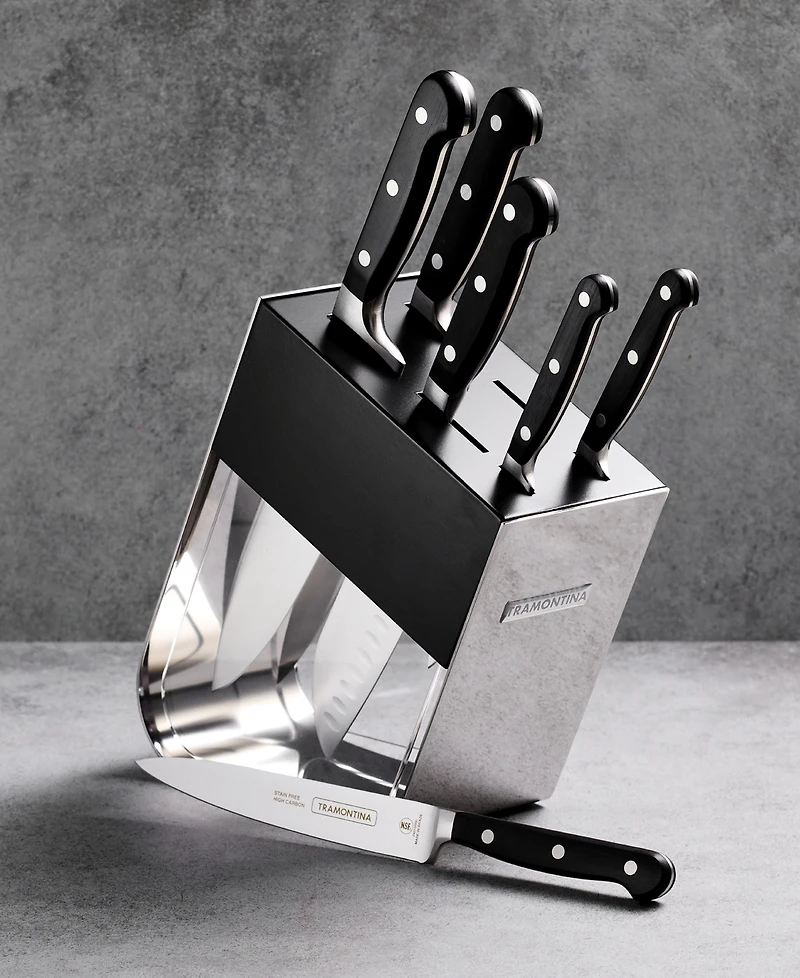 Tramontina Pro Series Forged 7-Pc. Knife Block Set