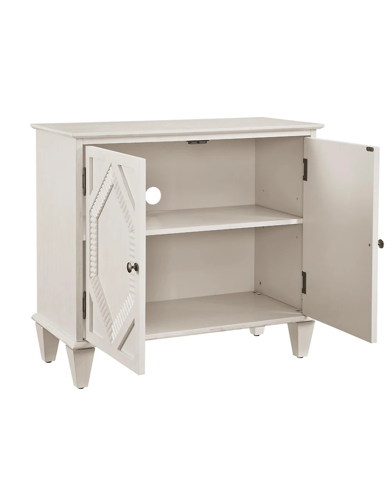 Clihome 33.6" Retro Wooden Sideboard Buffet Cabinet with Storage, Accent Display Cabinets, Media Console Credenza