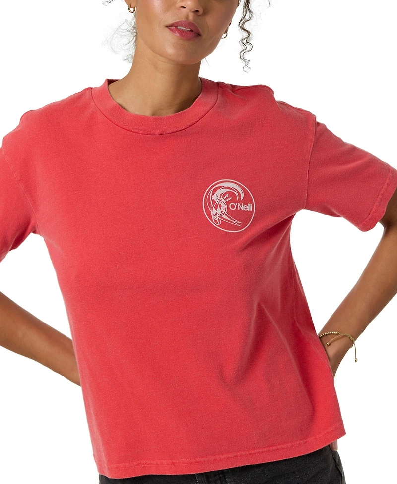 O'Neill Women's Cotton Crewneck T-Shirt
