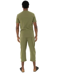 Dai Moda Men's Tony Crop Leisure Pant