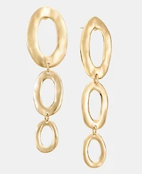 I.n.c. International Concepts Triple Oval Statement Earrings, Macy's Exclusive
