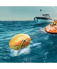 Mecale Towable Tube Booster Ball Thickened Pvc for Water Sports