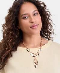 I.n.c. International Concepts Sculptural Lariat Necklace, 16" + 3" extender, Macy's Exclusive