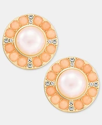 Charter Club Mixed Stone Stud Earrings, Macy's Exclusive