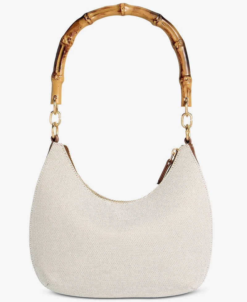 Giani Bernini Linen Bamboo Handle Hobo, Macy's Exclusive