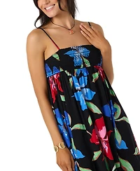 O'Neill Women's Nickie Square Neck Floral Dress