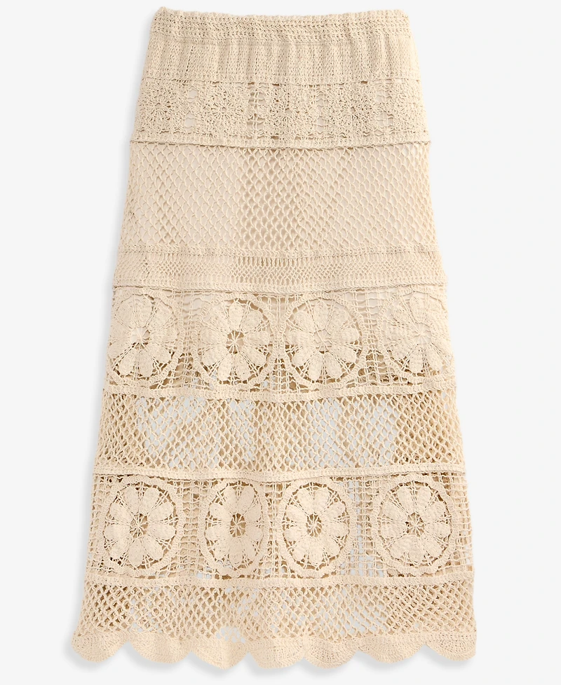 On 34th Women's Crochet Midi Skirt, Macy's Exclusive