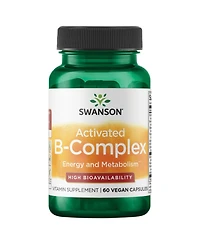 Swanson Ult Activated B Cplx Hi Bio 60VEG Cp