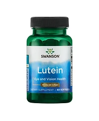 Swanson Lutein Eye Vision Retina Macula Health Supplement 40 mg 60 Softgels Sgels