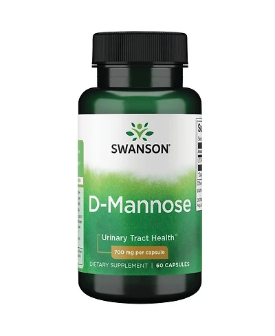 Swanson DMannose 700 Milligrams 60 Capsules