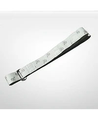 PlayMakar - I Am - Leather Monogram Yoga Strap, Chrome Accents