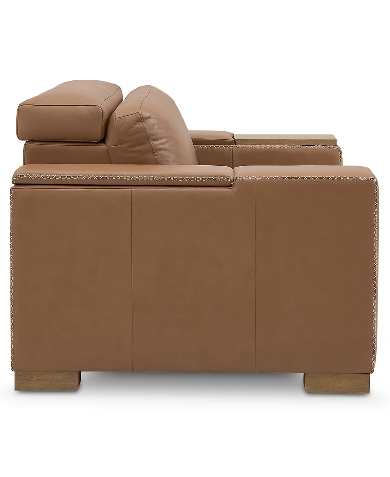 Holtman 33" Leather Power Recliner