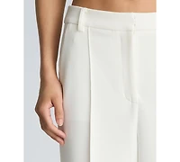 Kenneth Cole Women's High-Rise Pintuck Pants