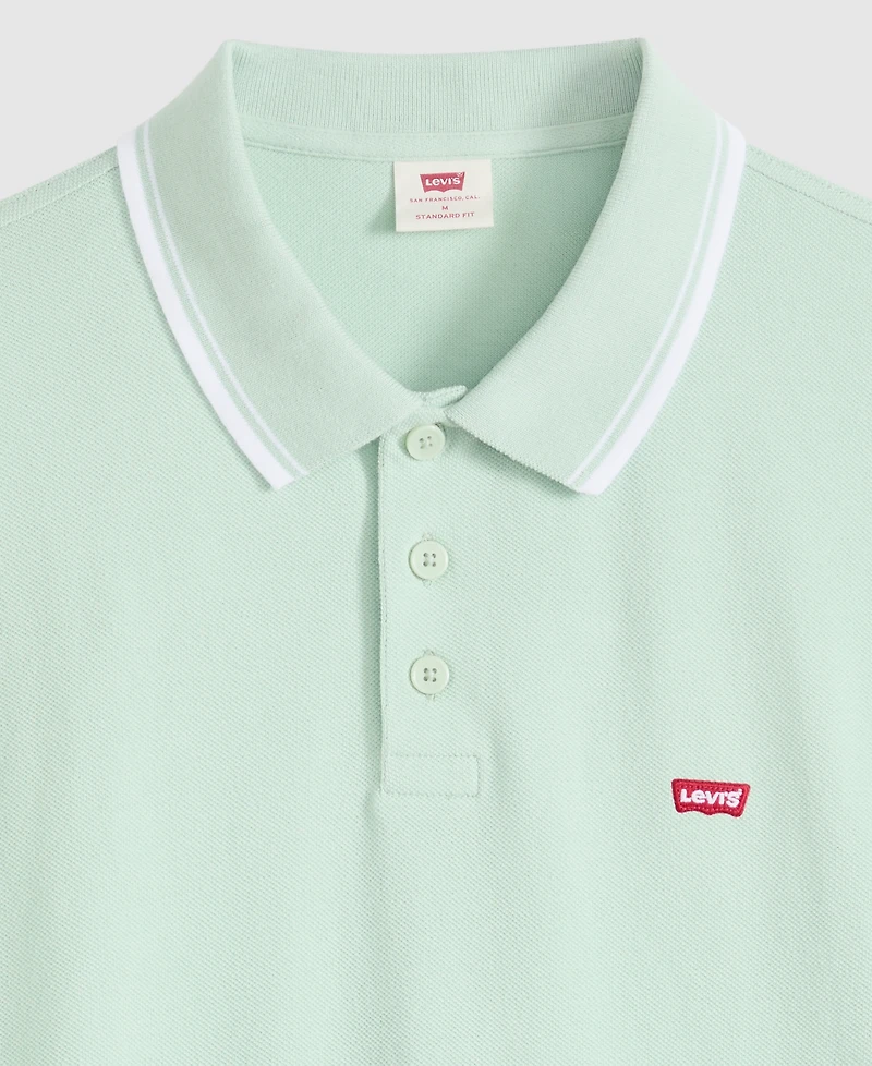 Levi's Men's Housemark Regular Fit Short Sleeve Polo Shirt