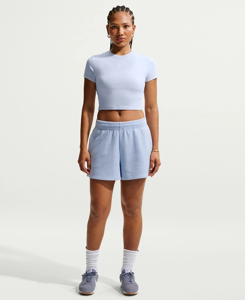 Nike Sportswear Chill Waffle Women's Loose Mid-Rise Shorts