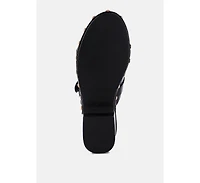 Rag & Co Women's Pinto Studded Genuine Leather Clogs