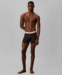 Calvin Klein Men's Microfiber Stretch Boxer Briefs, 4-Pack