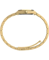 Timex Women's Quartz Analog Gold-Tone Stainless Steel Watch 24mm