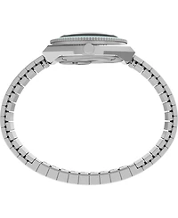 Timex Men's Quartz Analog Silver-Tone Stainless Steel Watch 41mm