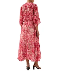 Scalpers Women's Monet Print Mini Skirt