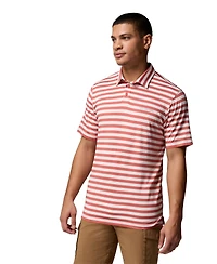 Columbia Men's Parsons Printed Short-Sleeve Polo Shirt