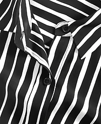 I.n.c. International Concepts Petite Striped Button-Up Shirt, Macy's Exclusive