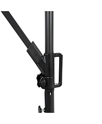 Clihome 10ft Offset Hanging Market Patio Umbrella