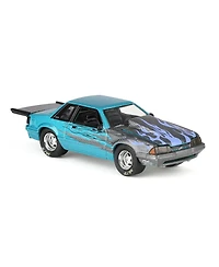 Greenlight 1/64 1990 Ford Mustang Fox Body Drag Car, Wraps Series