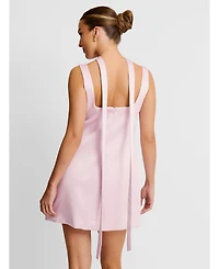 Six Stories Women's Beaded Strappy Mini Dress