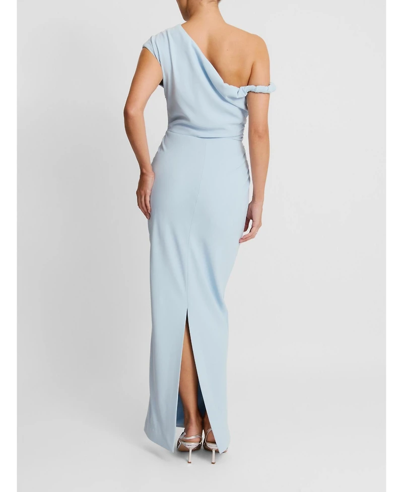 Six Stories Women's Asymmetric Beaded Maxi Dress