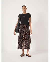 Hush Women's Liddie Air Flow Barrel Midi Skirt
