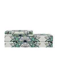 Sweet Home Collection Printed Double Brushed 1500-Thread Count Soft Microfiber -Pc. Sheet Set