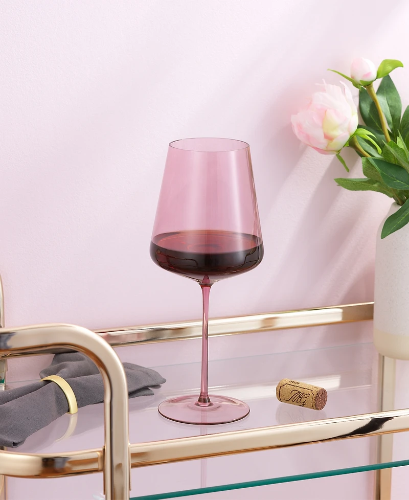 JoyJolt Sidney Stemware Entertaining Glasses, Set of 16